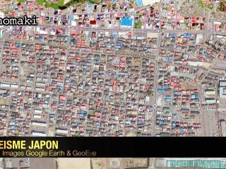 Tsunami Japon : images satellites avant/après