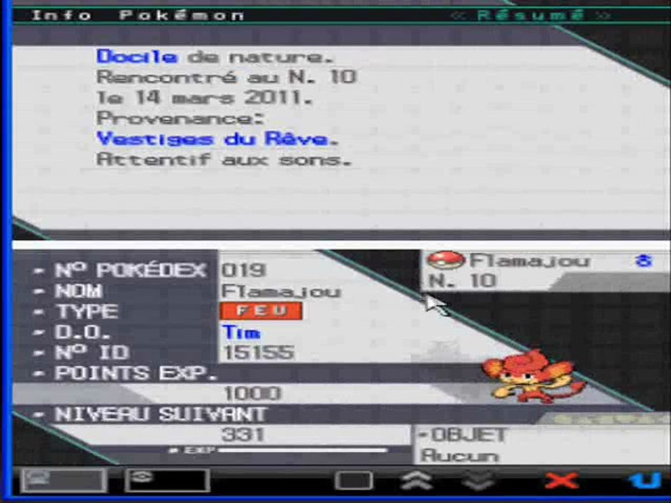 pokemon blanc partie 4 Flamouje
