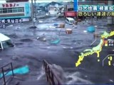 Ground level footage of tsunami hitting Kesennuma Japan