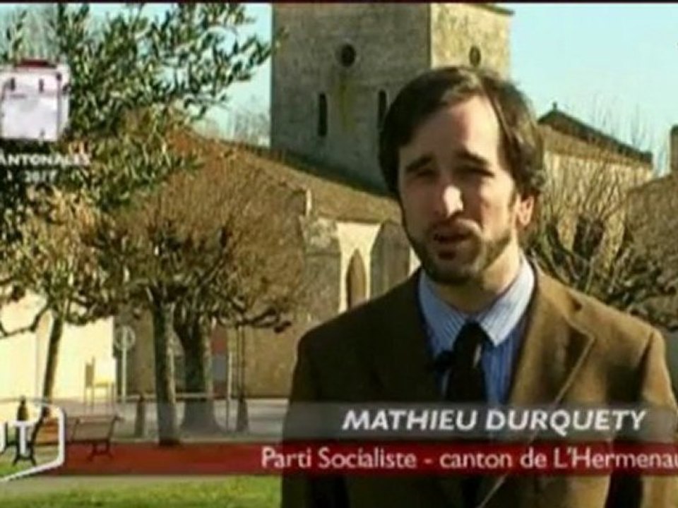 Mathieu Durquety, canton de l'Hermenault - TV Vendée