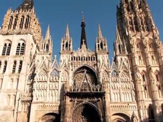 Скачать видео: Rouen Cathedral - Great Attractions (Rouen, France)