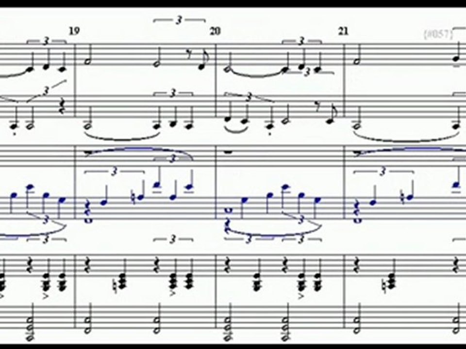 Blues in Cmin (mit Noten / with score)