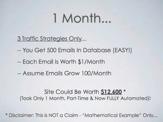 Lifetime Massive Profits