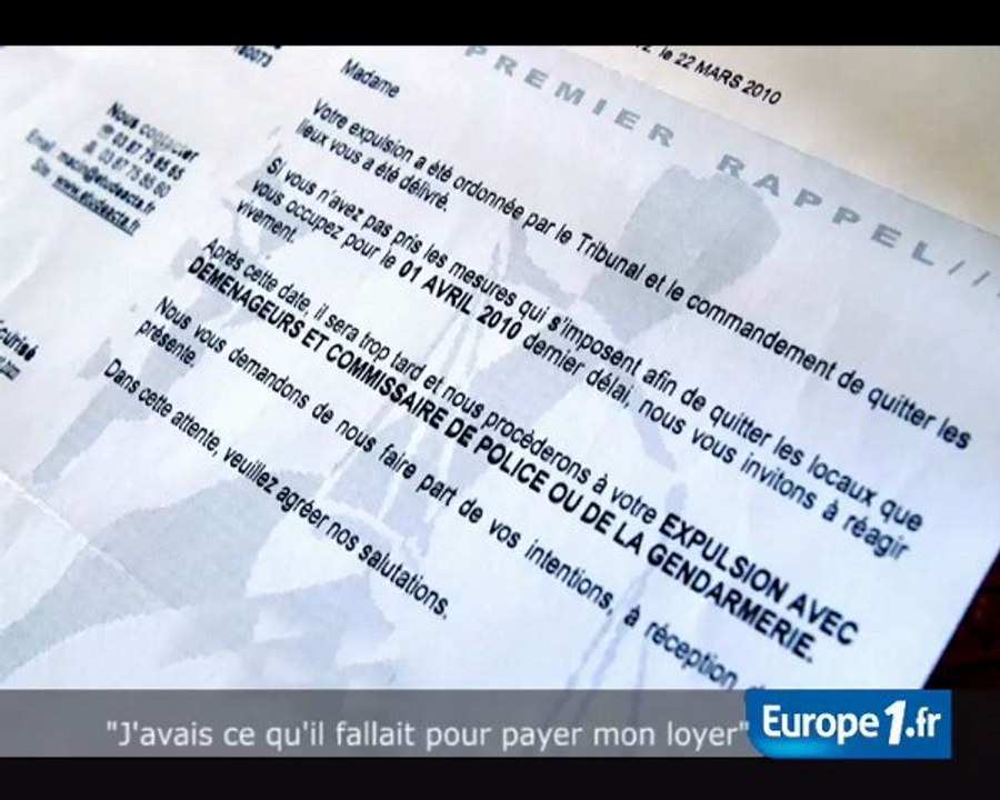 "J'avais ce qu'il fallait pour payer"