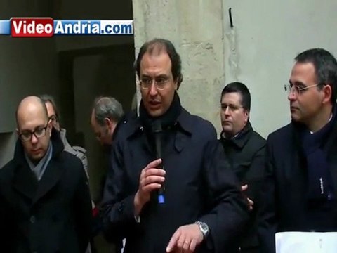 Cedimenti stradali, il Sindaco di Andria: Speleologi scoprono piccolo cedimento sotto Palazzo Ieva