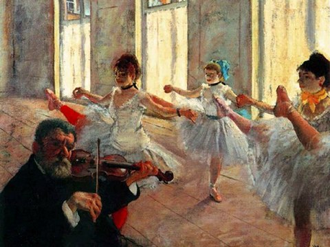 edgar degas à l 'opéra coppélia act 1 n°3 mazurka