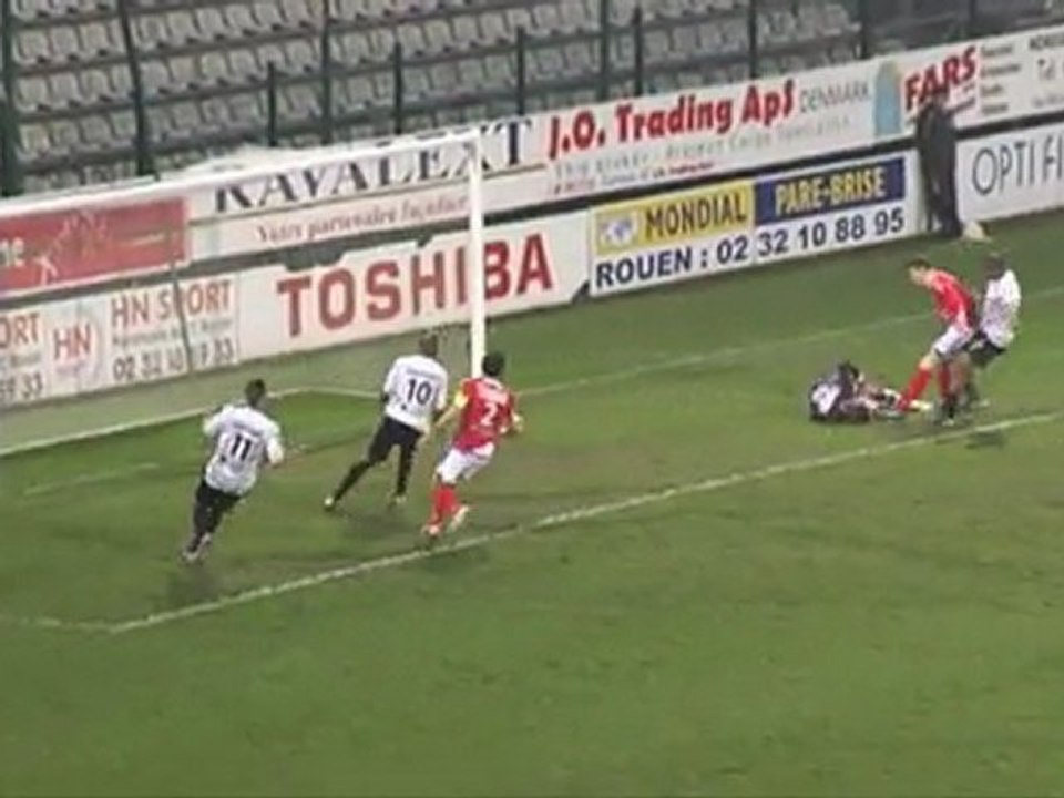 Rouen - Beauvais : 1-1 (1-0).