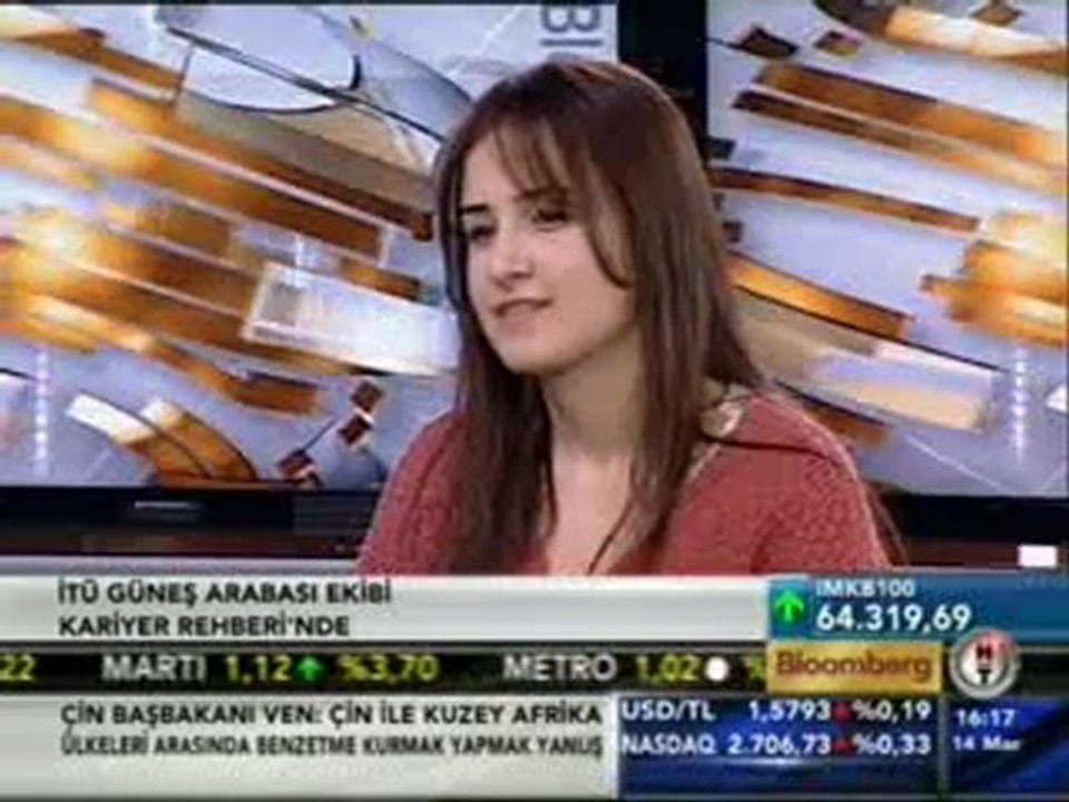 14 Mart 2011 Kariyer Rehberi ITU Gunes Arabasi