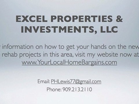 Find rehab projects San Bernardino California