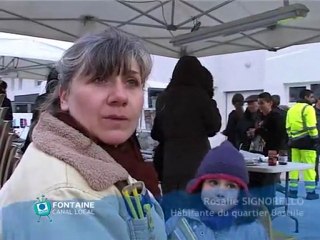 Accueil des habitants de Bastille