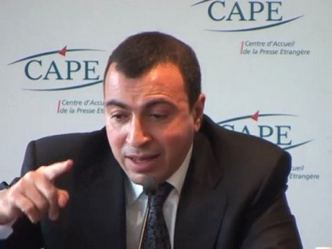 Conférence de presse de Mehdi Houas