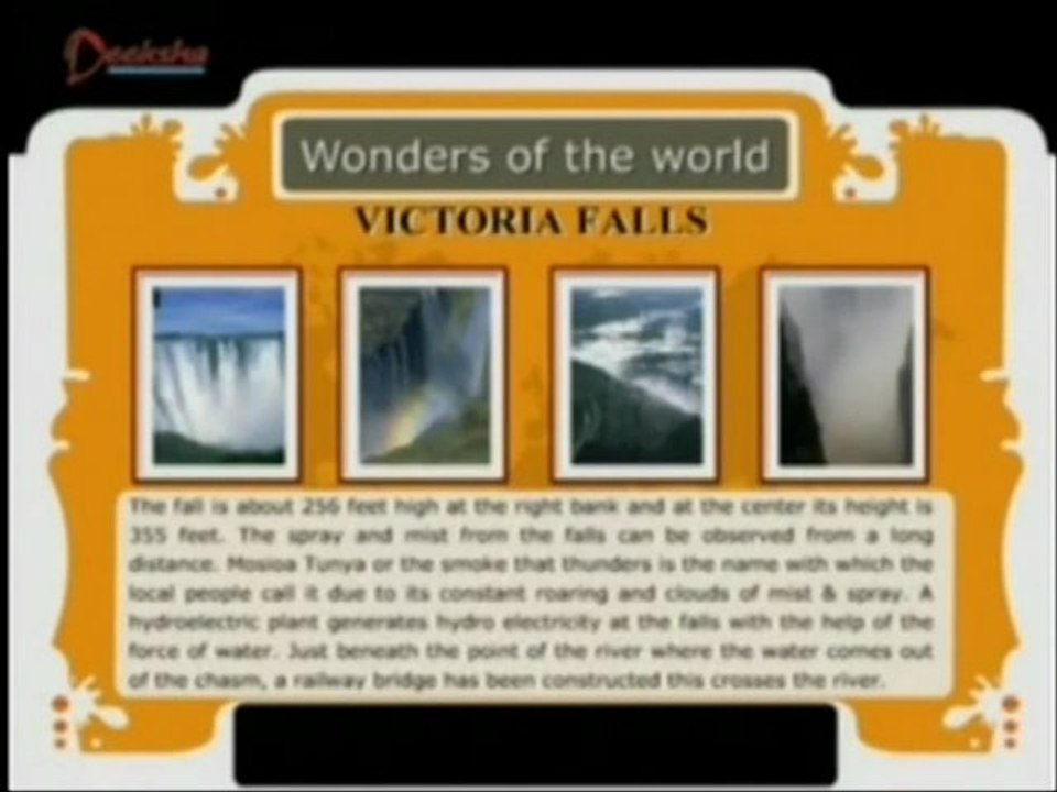 Wonders Of The World  - Victoria Falls