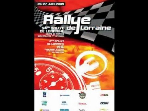 Rallye de Lorraine 2009 1er partie