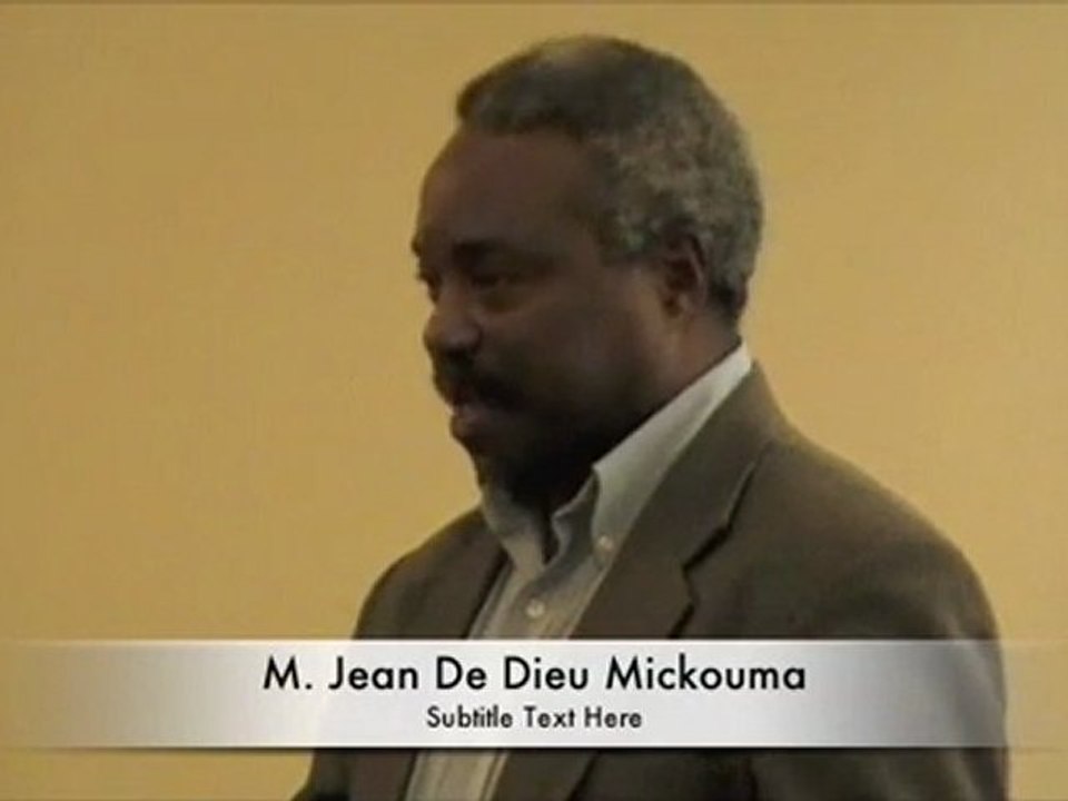 Intervention Jean de Dieu Mickouma, Appel de Montclair