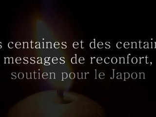 une petite flamme pour le japon  ジャポンのために祈る