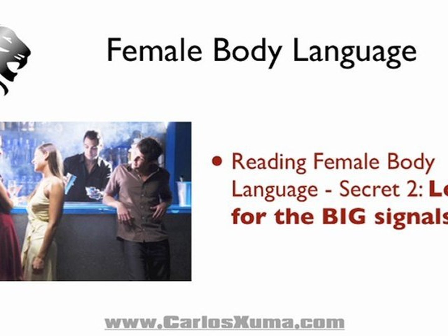 Reading her body language