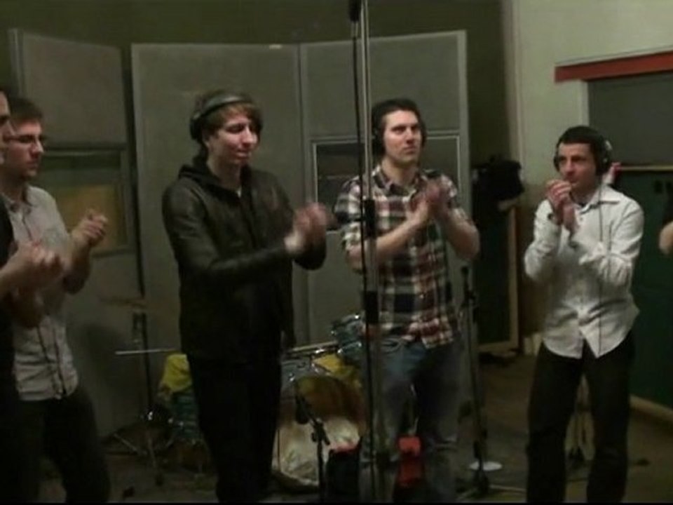 Some Velvet Morning meeting fans in their studio