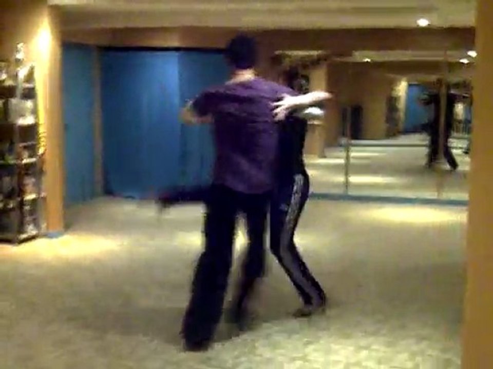 Danse sportive: rumba "human nature"