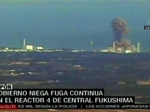 Japón niega fuga continua en reactor de Fukushima