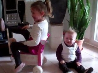 Samuel pousse Valentine en Lapin!!