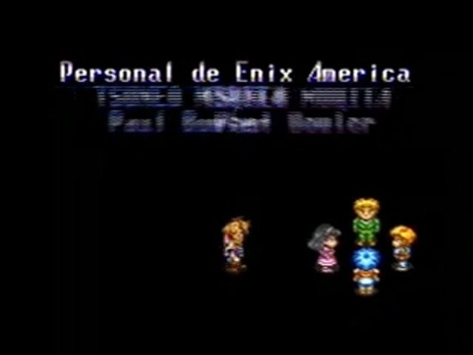[Créditos] Illusion of Time (SNES) Español