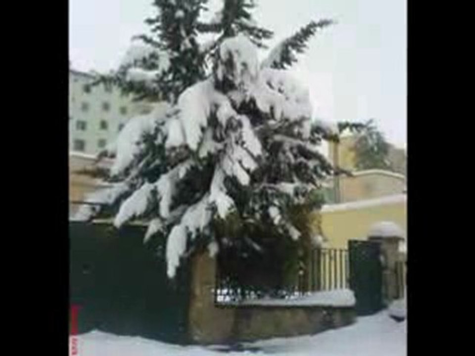 miliana sous la neige