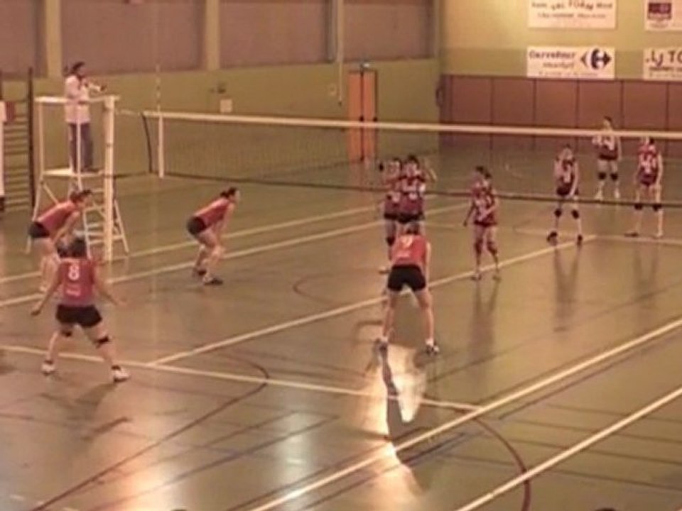 Prénationale féminine Morteau reçoit  Lons le 20.11.2010