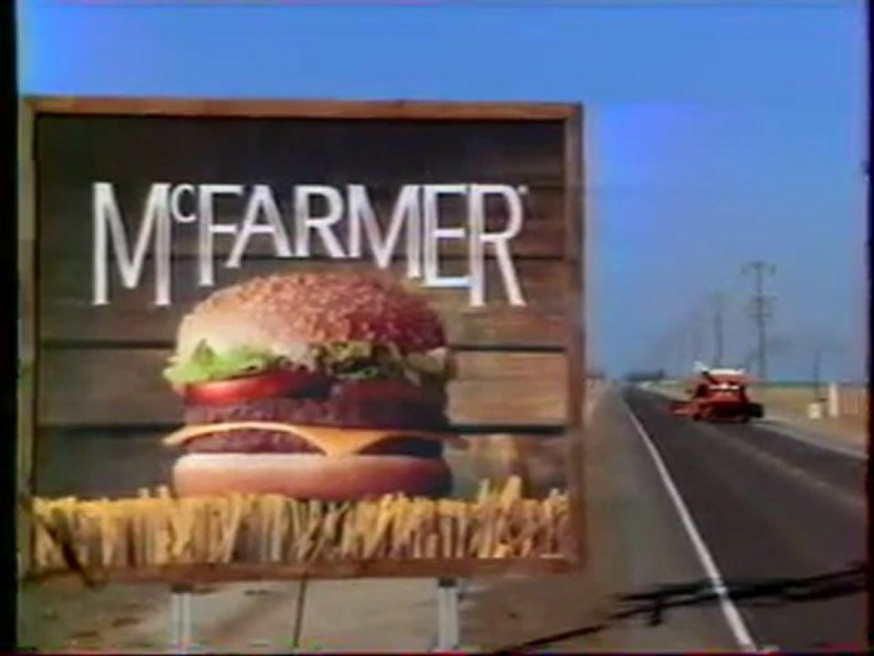 Publicité Mc Donald's 1995