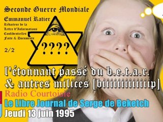 Emmanuel Ratier: L'étonnant passé du BETAR... (2/2)