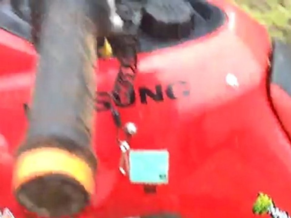 te 450 apres accident