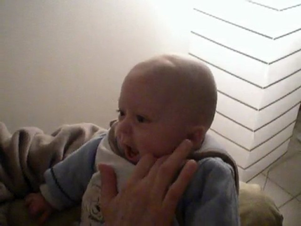 thomas rigole avec sa Maman