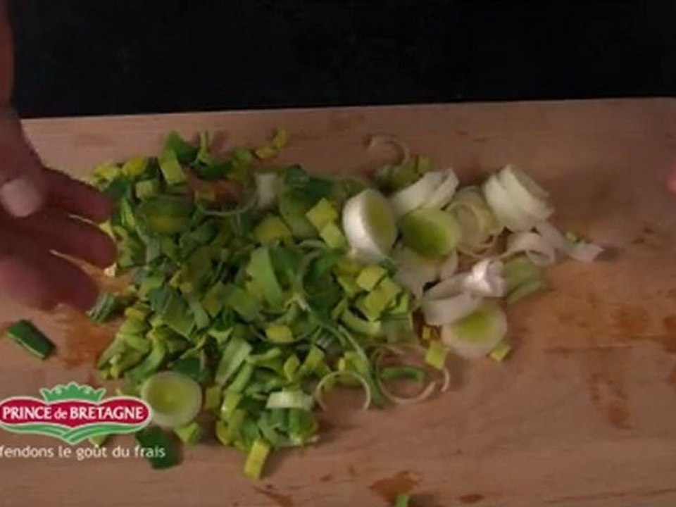 Une fondue de poireaux