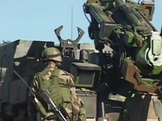 Exercice Charenton à Canjuers avec le 93e RAM