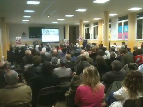 Robert Badinter vient soutenir Guy Janvier à Vanves