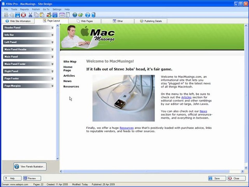 XSitePro Website Design Software - Inserting Custom Scripts
