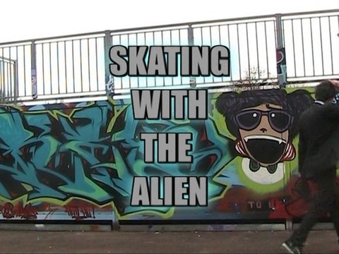 SKATING WITH THE ALIEN - JONATHAN JOURDE