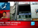 Japan - Quake aftermath - Tokyo, a ghost town