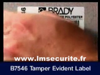 Etiquettes Brady : Solutions pour productivité et sécurité