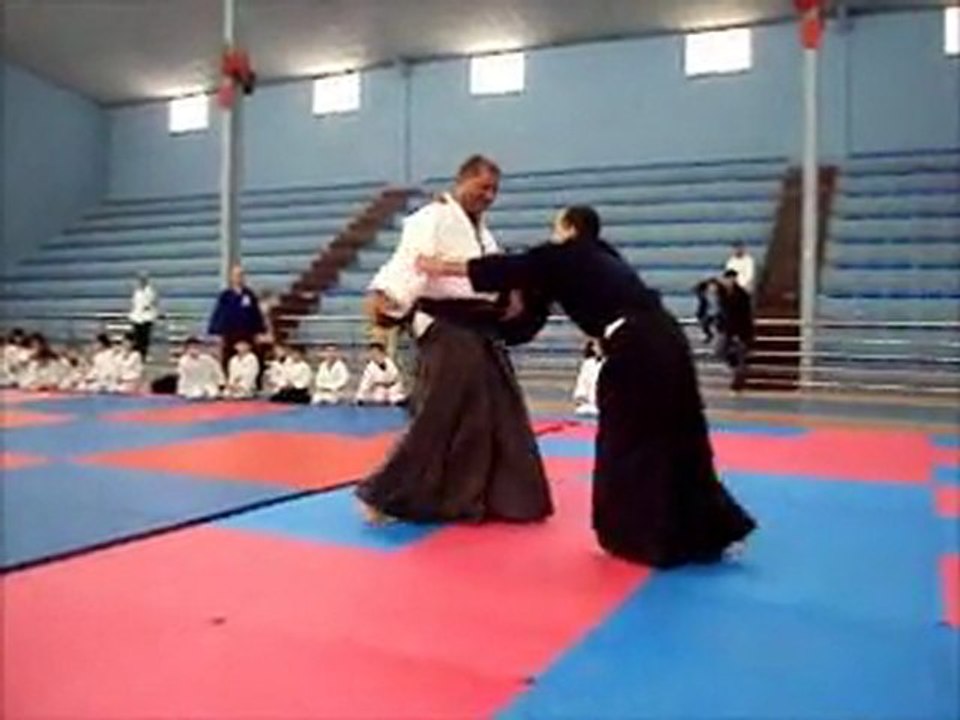 stage d'aikijutsu animé par Maître abderrahim mazouzi Hanshi