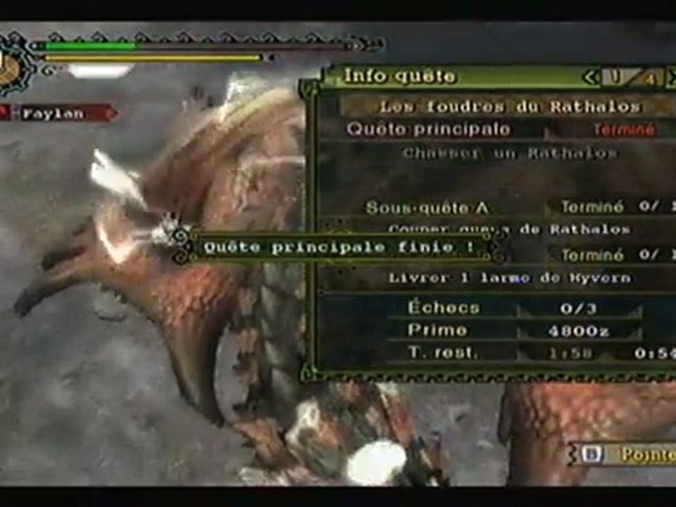 [ MHT ] Rathalos Offline VS T.I.I. 1.58