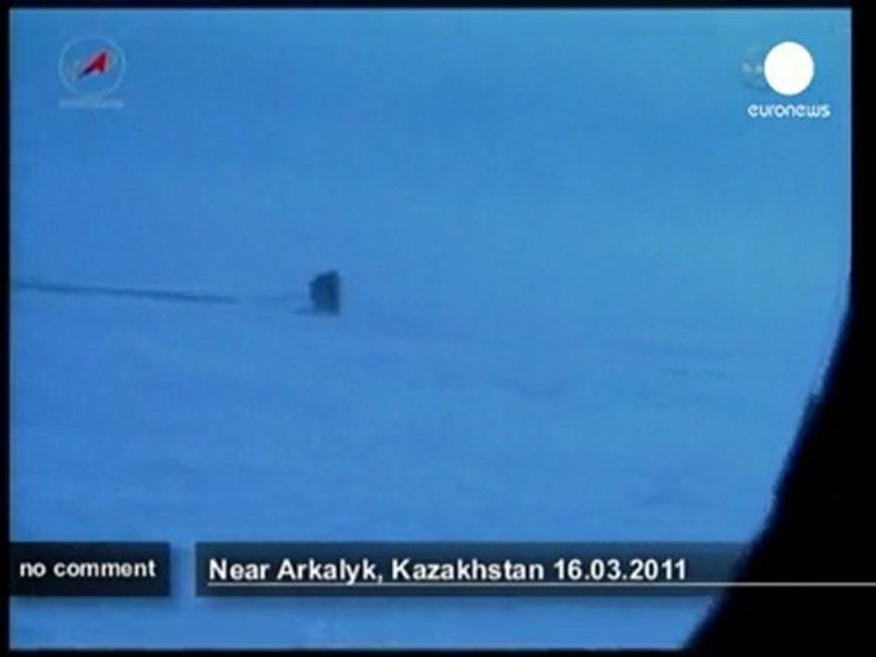 La capsule Soyouz atterrit au Kazakhstan - no comment