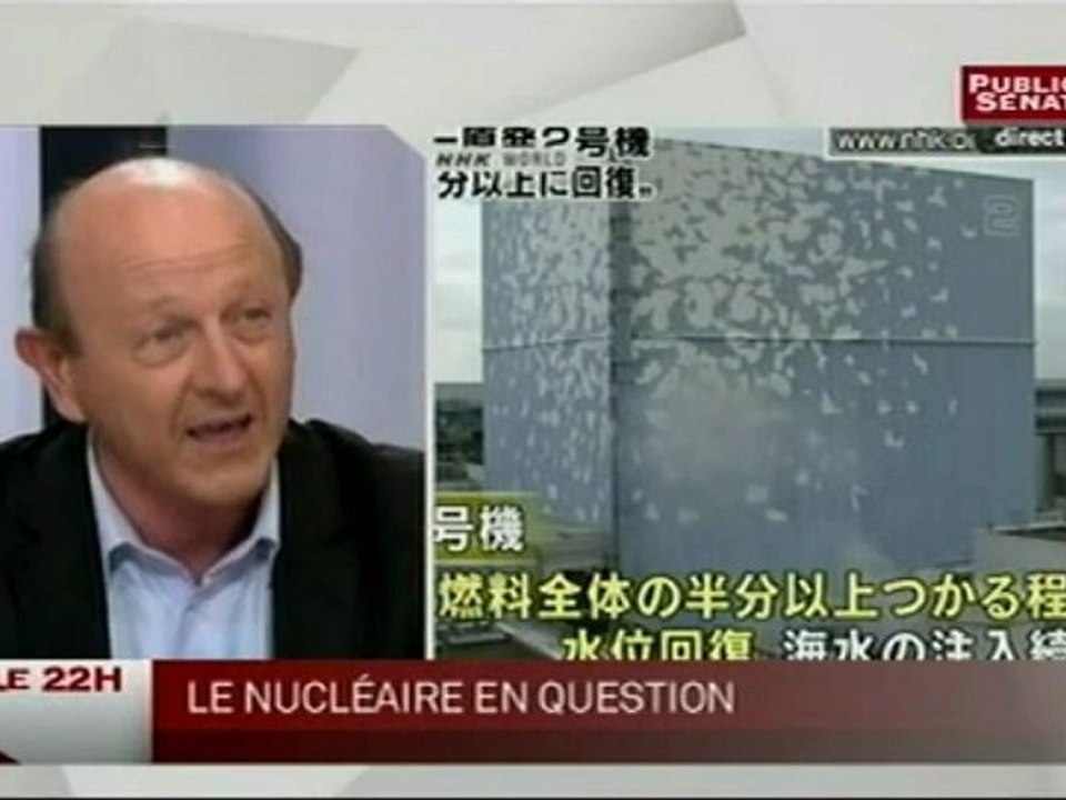 Débat sur la politique Nucléaire sur Public Senat