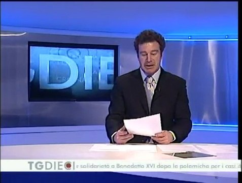 23.03.2010 Telegiornale sport ore 19.30 canale 10 Firenze