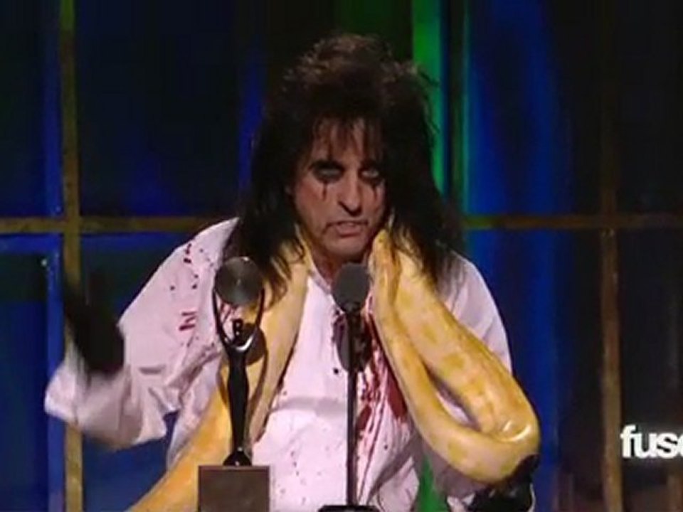 2011 Rock & Roll Hall of Fame - Alice Cooper