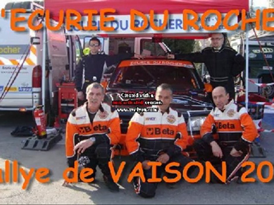 rallye de vaison 2011
