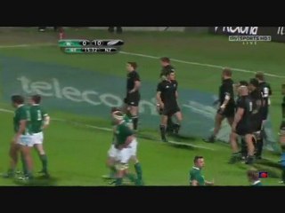 Les coups de genou de Jamie Heaslip