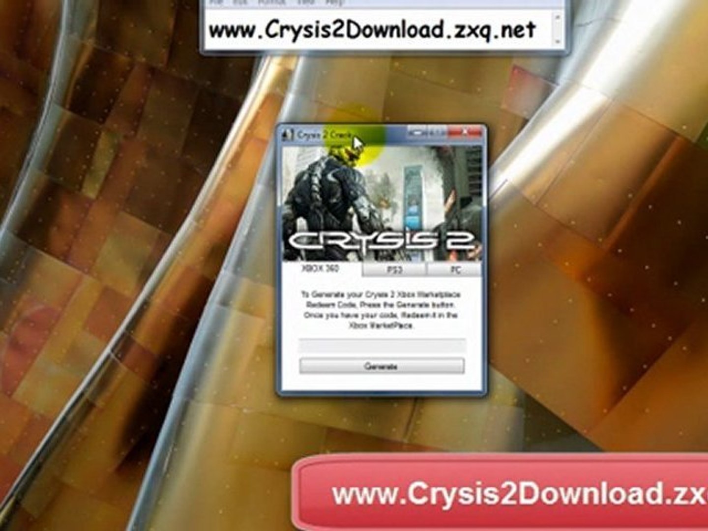Crysis 2 Leaked Codes for Xbox 360,PS3 and Pc Free Download - video  Dailymotion