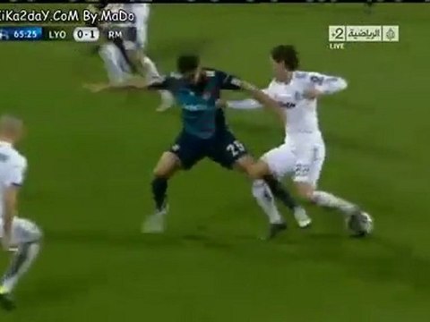 اهداف مباراة ريال مدريد - ليون 1-1 جميع الاهداف