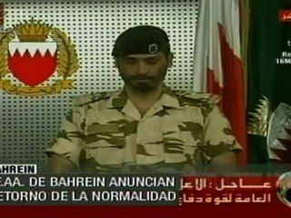 Ejército de Bahréin reprime protestas populares