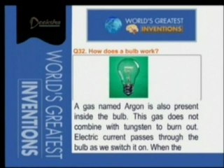 World's Greatest Inventions  - How Does A Bulb Work?